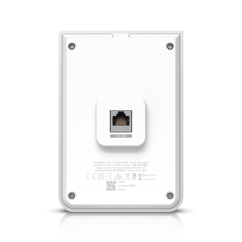 Ubiquiti Networks UniFi U6 In-Wall Dual-Band Wi-Fi Access Point & 4-Port PoE Compliant Gigabit Switch