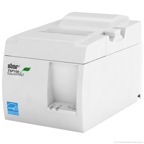 MINI SQUARE REGISTER - Star TSP100 USB Receipt Printer, 13" Cash Drawer