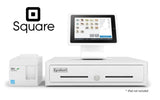 SQUARE POS REGISTER BUNDLE Stand for iPad, Star TSP143IIU ECO USB Receipt Printer and Epsilont Cash Drawer