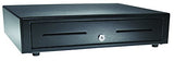 APG VB554A-BL1616 Vasario Series Standard-Duty Painted-Front Cash Drawer with USBPro II USB Interface, 24V, 16.2" x 4.3" x 16.3", Black